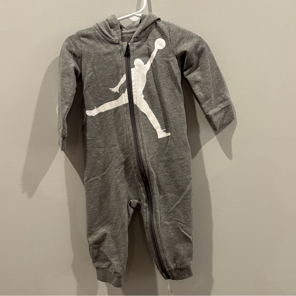 Jordan Hooded Kids Onesie